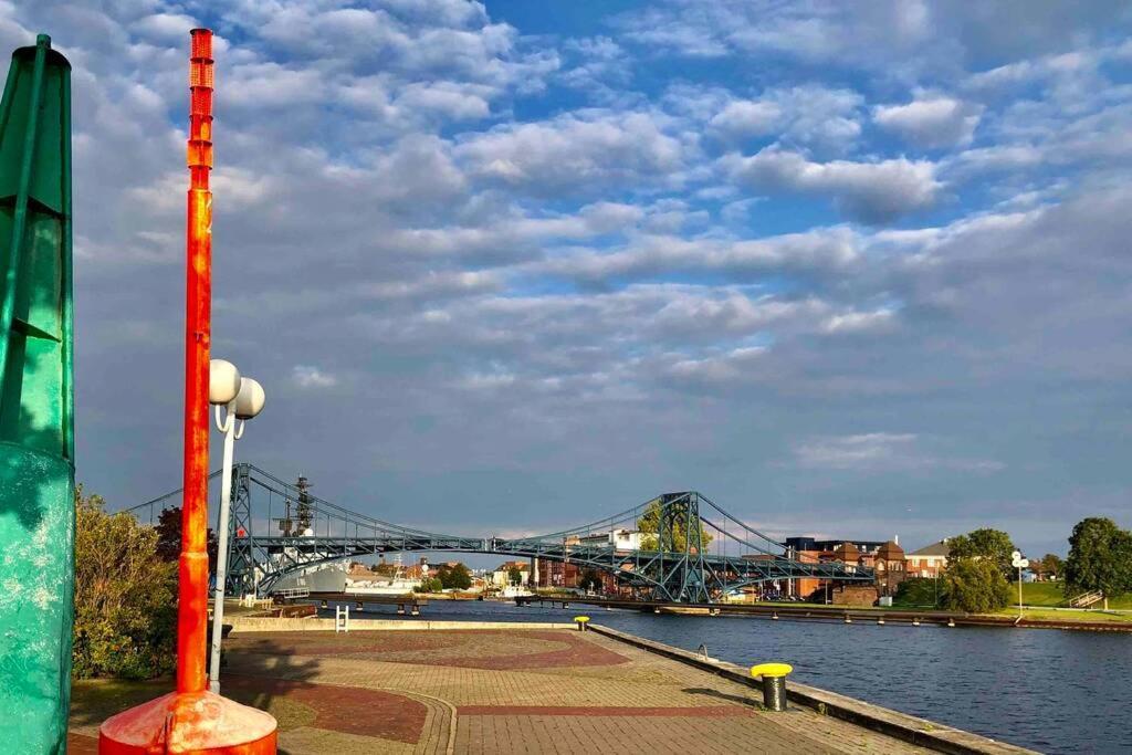 Wilhelms Havenkoje - Gemuetliches Innenstadtappartment 威廉港 外观 照片